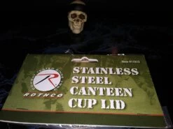 Rothco Stainless Steel Canteen Cup Lid -Sierra Designs Shop 0820211251