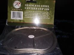 Rothco Stainless Steel Canteen Cup Lid -Sierra Designs Shop 0820211251b