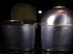 Rothco Stainless Steel Canteen Cup Lid -Sierra Designs Shop 0826211257