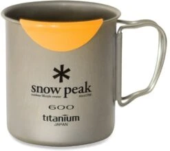 Snow Peak Titanium Single Wall 600 Cup -Sierra Designs Shop 1000 189