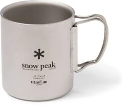 Snow Peak Ti-Double 450 Cup -Sierra Designs Shop 1000 224