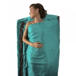 Sea To Summit Premium Silk Travel Liner -Sierra Designs Shop 111 49 silkliner standard seafoam forweb 2048x progressive