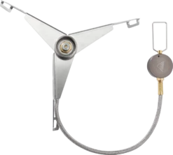 MSR LowDown Remote Stove Adapter -Sierra Designs Shop 11582 MSR Lowdown AboveOpen MV