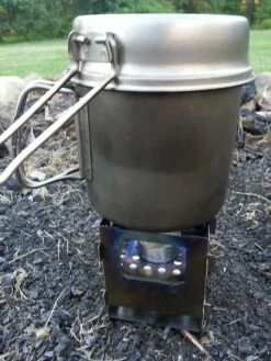 Bushcraft Essentials Bushbox Titanium Outdoor Pocket Stove -Sierra Designs Shop 20150920 182720