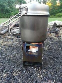 Bushcraft Essentials Bushbox Titanium Outdoor Pocket Stove -Sierra Designs Shop 20150920 183432