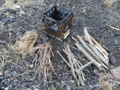 Bushcraft Essentials Bushbox Titanium Outdoor Pocket Stove -Sierra Designs Shop 20150920 184435