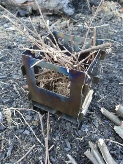 Bushcraft Essentials Bushbox Titanium Outdoor Pocket Stove -Sierra Designs Shop 20150920 184508