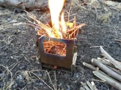Bushcraft Essentials Bushbox Titanium Outdoor Pocket Stove -Sierra Designs Shop 20150920 184538