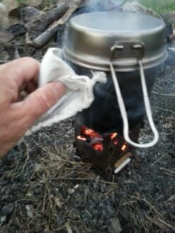 Bushcraft Essentials Bushbox Titanium Outdoor Pocket Stove -Sierra Designs Shop 20150920 190829