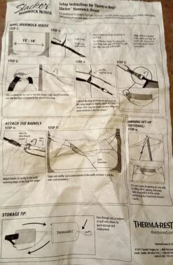 Therm-a-Rest Slacker Hammock House -Sierra Designs Shop 20170423 202227