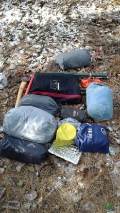 Seek Outside Medium Titanium Wood Stove & Stovepipe -Sierra Designs Shop 20171111 104435