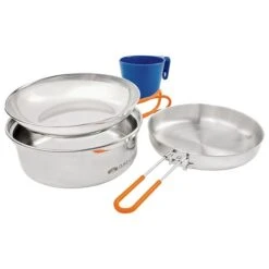GSI Outdoors Glacier Stainless Steel Mess Kit -Sierra Designs Shop 600 9