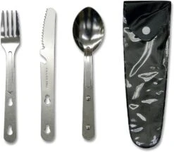 Texsport Knife, Fork, And Spoon Set