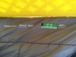 Therm-a-Rest Apogee Quilt -Sierra Designs Shop Apogee5