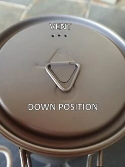 Toaks Titanium 850ml Pot -Sierra Designs Shop Down