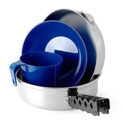 GSI Outdoors Glacier Stainless Steel Mess Kit -Sierra Designs Shop GSISMK
