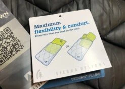 Sierra Designs DriDown Pillow -Sierra Designs Shop IMG 0283