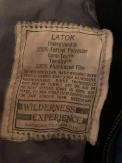 Wilderness Experience Latok 1 -Sierra Designs Shop IMG 0529