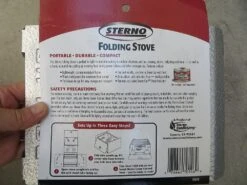 Sterno Portable Folding Stove -Sierra Designs Shop IMG 7348