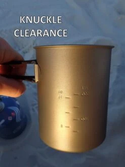 Toaks Titanium 850ml Pot -Sierra Designs Shop Knuckle