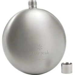 Snow Peak Titanium Curved Flask -Sierra Designs Shop ONECOL 119