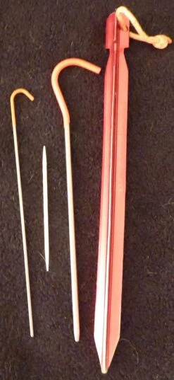 Terra Nova Titanium 1g Skewer Pegs -Sierra Designs Shop P1000706 1