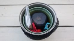 Snow Peak Hybrid Summit Solo Titanium Cookset 18 Snow Peak Hybrid Summit Solo Titanium Cookset -Sierra Designs Shop P1020017