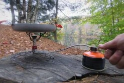 MSR LowDown Remote Stove Adapter -Sierra Designs Shop REZ camping october 18 msr 2 3