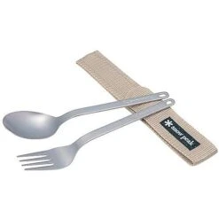 Snow Peak Titanium Fork & Spoon Set -Sierra Designs Shop SPKTFS 2