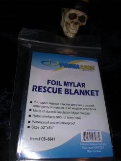 Prima-Care Medical Supplies Foil Mylar Rescue Blanket -Sierra Designs Shop Solar Blanket