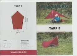 Hilleberg Tarp 5 -Sierra Designs Shop Tarp 5 Cover Card
