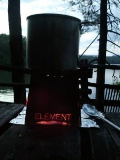 TATO Gear Element Titanium Wood Stove -Sierra Designs Shop WP 001491