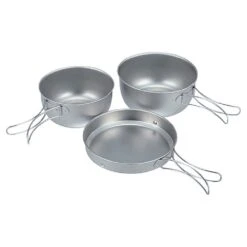 Snow Peak Titanium Cookset, 3 Piece -Sierra Designs Shop image 2347