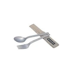 Snow Peak Titanium Fork & Spoon Set -Sierra Designs Shop image 2425