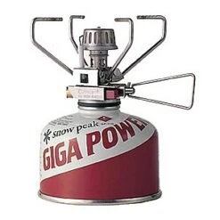 Snow Peak GigaPower Stove, Titanium, Auto -Sierra Designs Shop image 3066