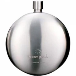 Snow Peak Titanium Curved Flask -Sierra Designs Shop l24491