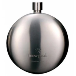 Snow Peak Titanium Curved Flask -Sierra Designs Shop l311571