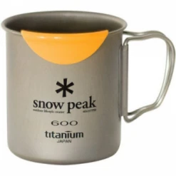 Snow Peak Titanium Single Wall 600 Cup -Sierra Designs Shop l5199