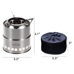 Ohuhu Wood Burning Camping Stove -Sierra Designs Shop ohuhu1
