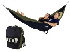 Eagles Nest Outfitters Double Deluxe -Sierra Designs Shop opplanet eagles nest outfitters double deluxe hammock orange silver main