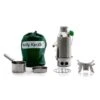 Kelly Kettle Stainless Trekker Small Kelly Kettle -Sierra Designs Shop opplanet kelly kettle stainless small trekker basic kit stainless steel y54 cps klk0019 421073 main