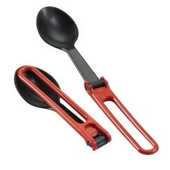 MSR Folding Spoon -Sierra Designs Shop opplanet msr spoon red main