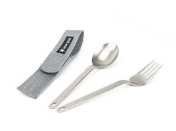 Snow Peak Titanium Fork & Spoon Set -Sierra Designs Shop opplanet snow peak titanium fork spoon sct 002 main