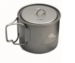 Toaks Light Titanium 550ml Pot (D95mm) -Sierra Designs Shop opplanet toaks light titanium 550ml pot grey pot 550 l main