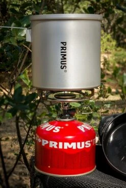 Primus Essential Trail Kit -Sierra Designs Shop pot on burner