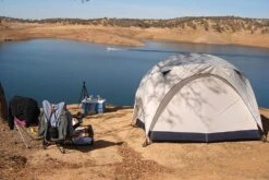 Kelty Lounge 4 -Sierra Designs Shop rear of tent