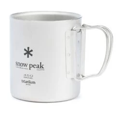 Snow Peak Ti-Double 450 Cup -Sierra Designs Shop snow peak 450ml titanium double walled mug